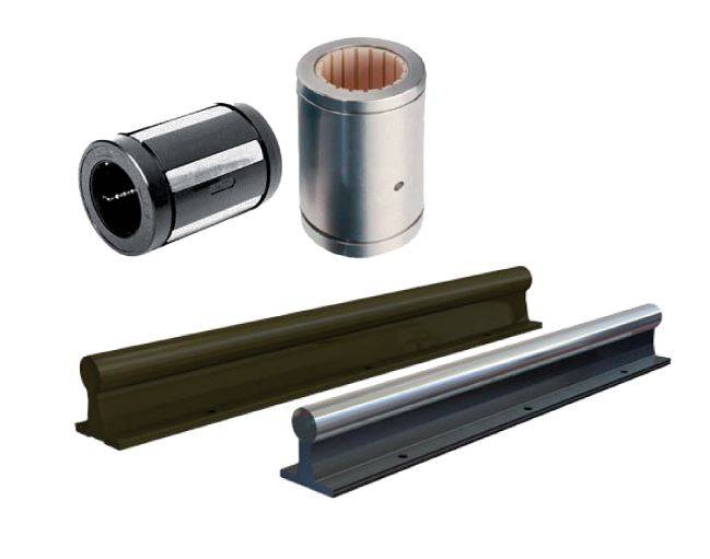 Vente d'arbres et arbres cannelés de la gamme guidages linéaires Montpellier 34 Hérault