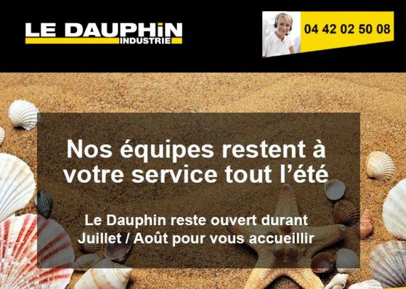 Le Dauphin industrie ouvert été 2020 Centre de montage Vitrolles Marseille 13